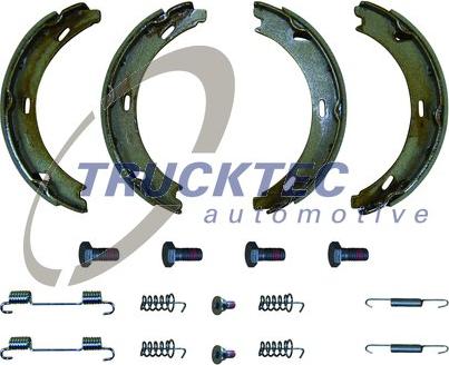 Trucktec Automotive 02.35.006 - Комплект тормозов, ручник, парковка autospares.lv