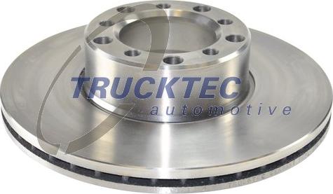 Trucktec Automotive 02.35.018 - Тормозной диск autospares.lv