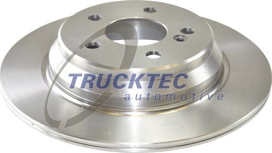 Trucktec Automotive 02.35.081 - Тормозной диск autospares.lv