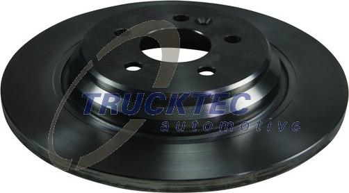 Trucktec Automotive 02.35.088 - Тормозной диск autospares.lv