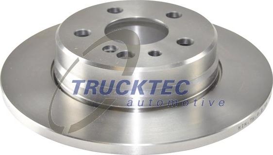 Trucktec Automotive 02.35.035 - Тормозной диск autospares.lv