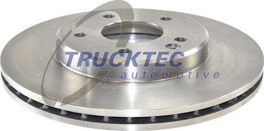 Trucktec Automotive 02.35.036 - Тормозной диск autospares.lv