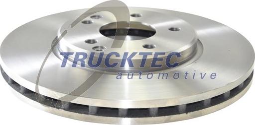 Trucktec Automotive 02.35.030 - Тормозной диск autospares.lv