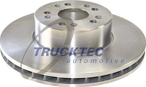 Trucktec Automotive 02.35.031 - Тормозной диск autospares.lv