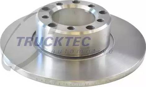 Trucktec Automotive 02.35.033 - Тормозной диск autospares.lv
