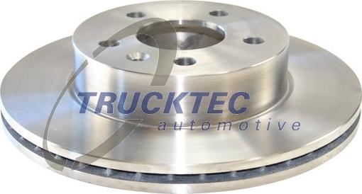 Trucktec Automotive 02.35.074 - Тормозной диск autospares.lv