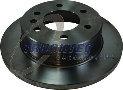 Trucktec Automotive 02.35.587 - Тормозной диск autospares.lv