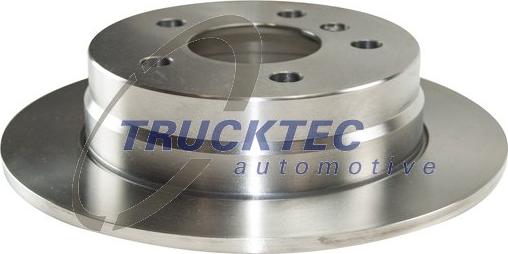 Trucktec Automotive 02.35.140 - Тормозной диск autospares.lv