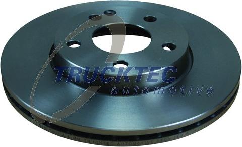 Trucktec Automotive 02.35.157 - Тормозной диск autospares.lv