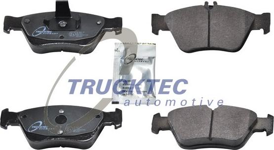 Trucktec Automotive 02.35.119 - Тормозные колодки, дисковые, комплект autospares.lv