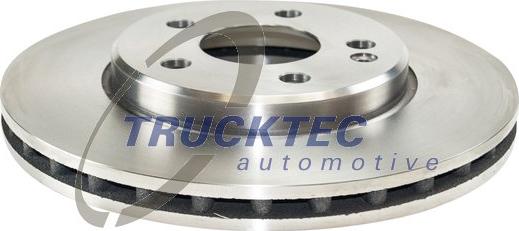 Trucktec Automotive 02.35.139 - Тормозной диск autospares.lv