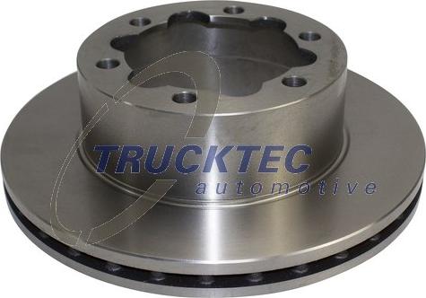 Trucktec Automotive 02.35.202 - Тормозной диск autospares.lv