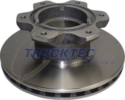 Trucktec Automotive 02.35.289 - Тормозной диск autospares.lv