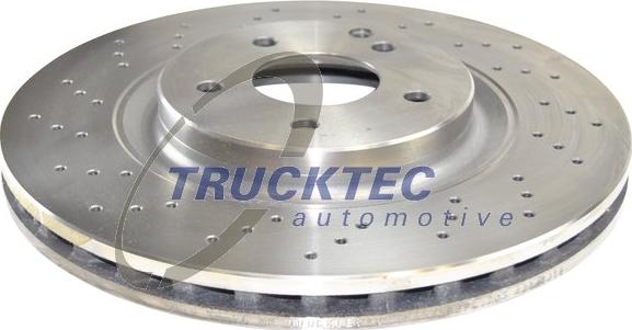 Trucktec Automotive 02.35.221 - Тормозной диск autospares.lv
