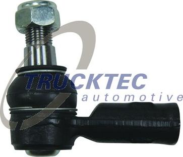 Trucktec Automotive 02.37.043 - Наконечник рулевой тяги, шарнир autospares.lv