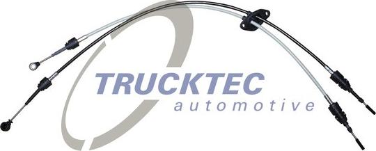 Trucktec Automotive 02.24.031 - Трос, наконечник, ступенчатая коробка передач autospares.lv