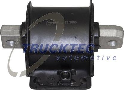 Trucktec Automotive 02.22.036 - Подушка, опора, подвеска двигателя autospares.lv