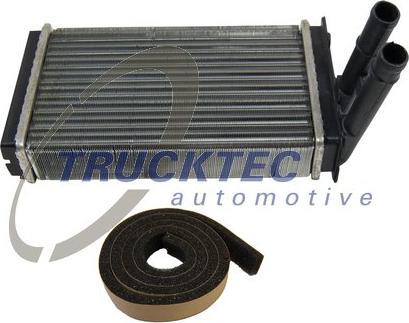 Trucktec Automotive 07.59.008 - Теплообменник, отопление салона autospares.lv