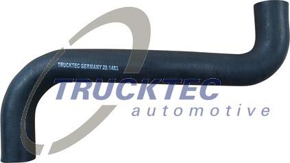 Trucktec Automotive 07.19.006 - Шланг радиатора autospares.lv