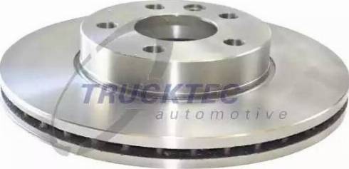 Trucktec Automotive 07.35.099 - Тормозной диск autospares.lv