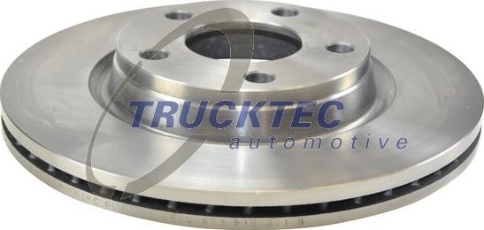 Trucktec Automotive 07.35.047 - Тормозной диск autospares.lv