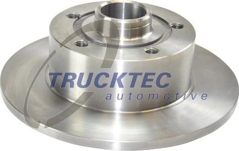 Trucktec Automotive 07.35.058 - Тормозной диск autospares.lv