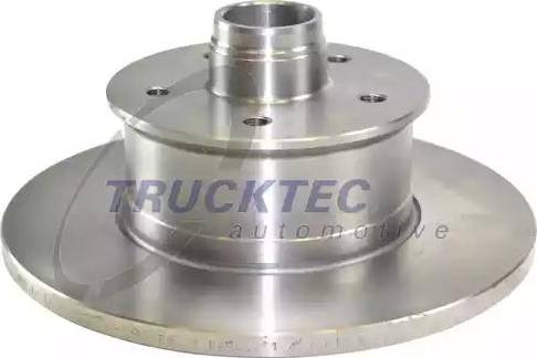 Trucktec Automotive 07.35.087 - Тормозной диск autospares.lv