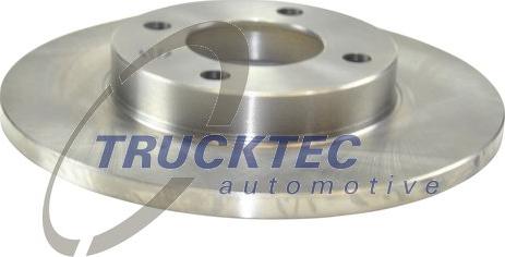 Trucktec Automotive 07.35.030 - Тормозной диск autospares.lv