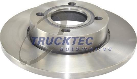 Trucktec Automotive 07.35.027 - Тормозной диск autospares.lv