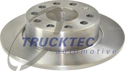 Trucktec Automotive 07.35.196 - Тормозной диск autospares.lv