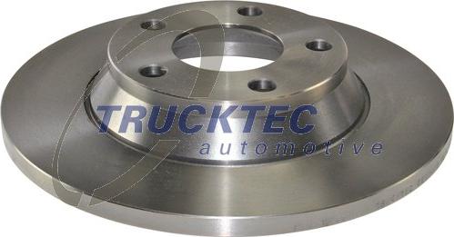 Trucktec Automotive 07.35.110 - Тормозной диск autospares.lv