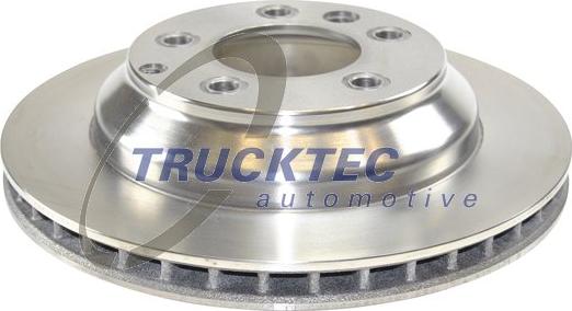 Trucktec Automotive 07.35.189 - Тормозной диск autospares.lv