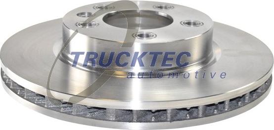 Trucktec Automotive 07.35.188 - Тормозной диск autospares.lv