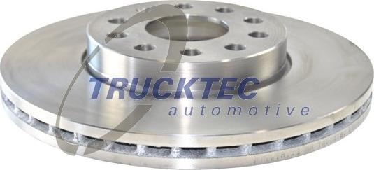 Trucktec Automotive 07.35.134 - Тормозной диск autospares.lv