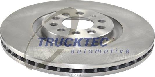 Trucktec Automotive 07.35.132 - Тормозной диск autospares.lv