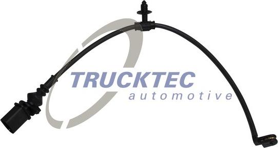 Trucktec Automotive 07.35.314 - Сигнализатор, износ тормозных колодок autospares.lv