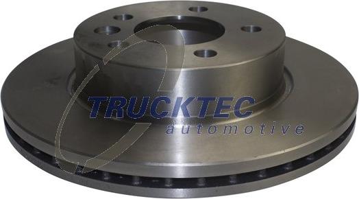 Trucktec Automotive 07.35.318 - Тормозной диск autospares.lv