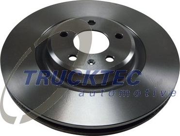 Trucktec Automotive 07.35.256 - Тормозной диск autospares.lv