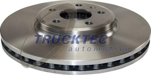 Trucktec Automotive 07.35.251 - Тормозной диск autospares.lv