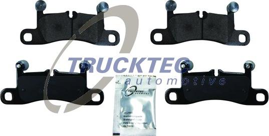 Trucktec Automotive 07.35.283 - Тормозные колодки, дисковые, комплект autospares.lv