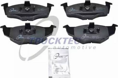 Trucktec Automotive 07.35.234 - Тормозные колодки, дисковые, комплект autospares.lv