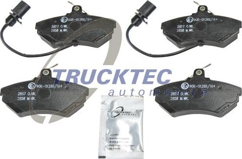 Trucktec Automotive 07.35.229 - Тормозные колодки, дисковые, комплект autospares.lv