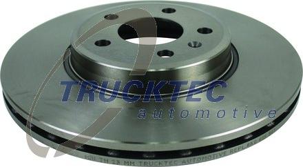 Trucktec Automotive 07.35.272 - Тормозной диск autospares.lv