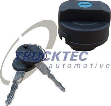 Trucktec Automotive 07.38.001 - Крышка, топливный бак autospares.lv