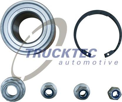 Trucktec Automotive 07.32.027 - Подшипник ступицы колеса, комплект autospares.lv