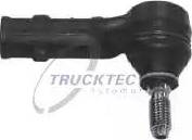 Trucktec Automotive 07.37.051 - Наконечник рулевой тяги, шарнир autospares.lv