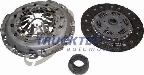 Trucktec Automotive 07.23.154 - Комплект сцепления autospares.lv