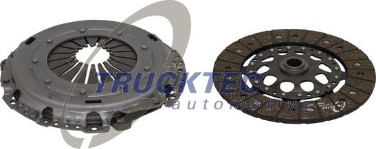 Trucktec Automotive 07.23.150 - Комплект сцепления autospares.lv