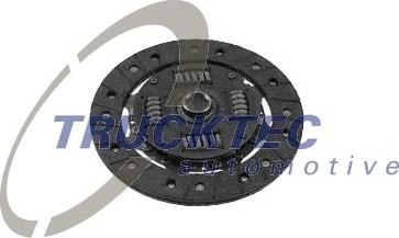 Trucktec Automotive 07.23.122 - Диск сцепления, фрикцион autospares.lv