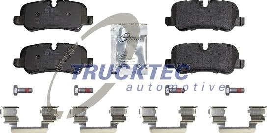 Trucktec Automotive 22.35.120 - Тормозные колодки, дисковые, комплект autospares.lv